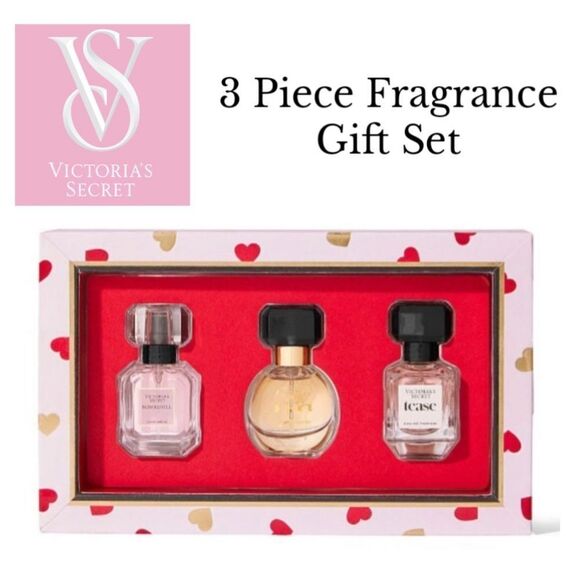 Victoria's Secret 3 Piece Tease Bombshell & Bare Gift Set